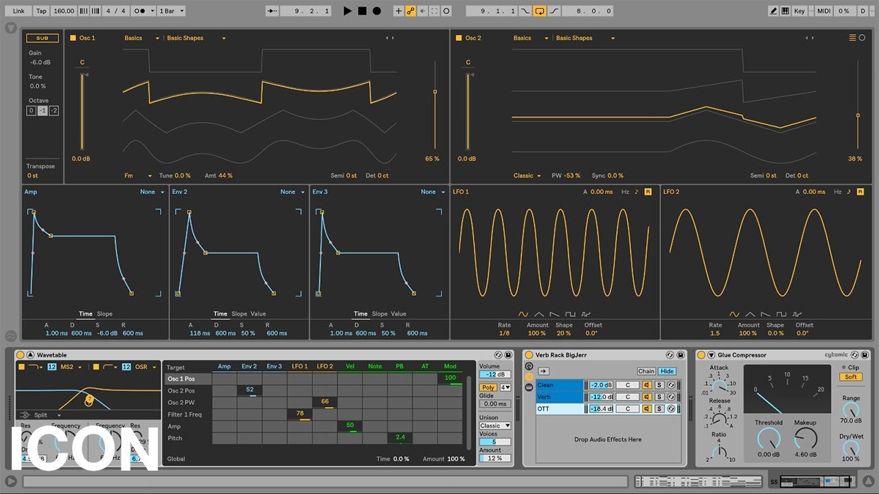 Ableton Live | Supersaw with Wavetable