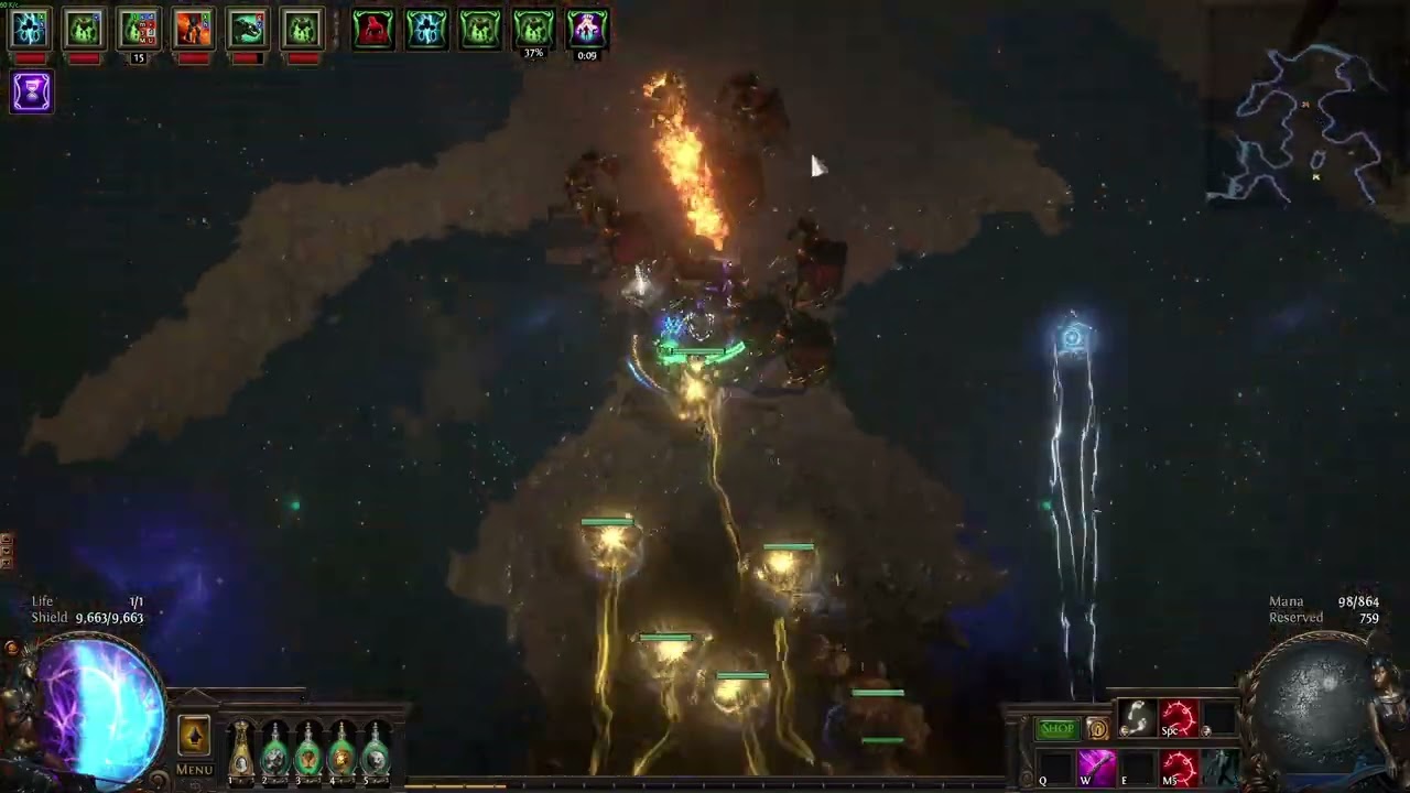 Uber shaper Stone golem golemancer 3.27