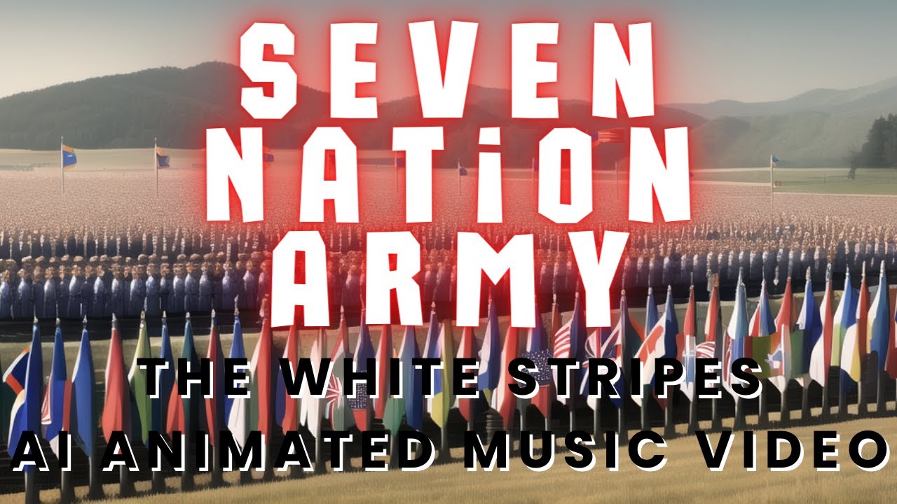 Seven Nation Army By The White Stripes But It's an AI Animated Music Video