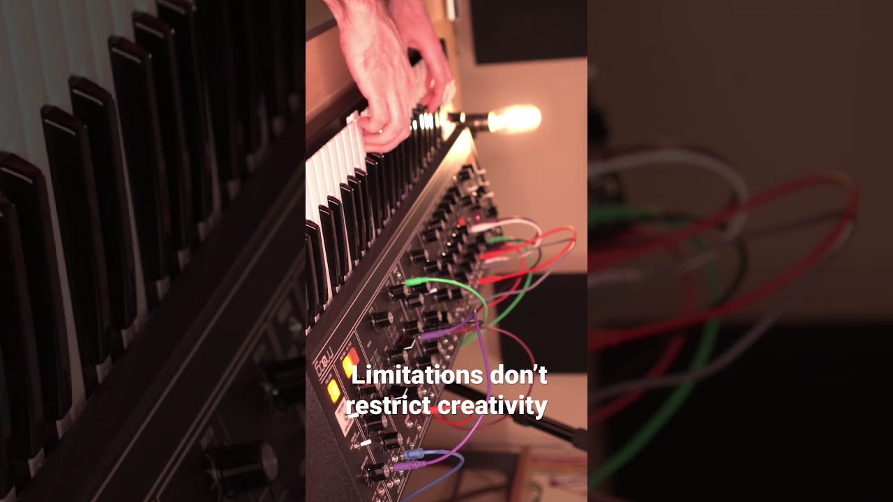 Self imposed limitations focus creativity #musiccomposition