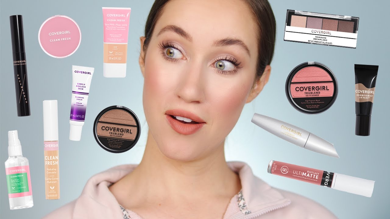 Trying TONS of NEW COVERGIRL Makeup 😱
