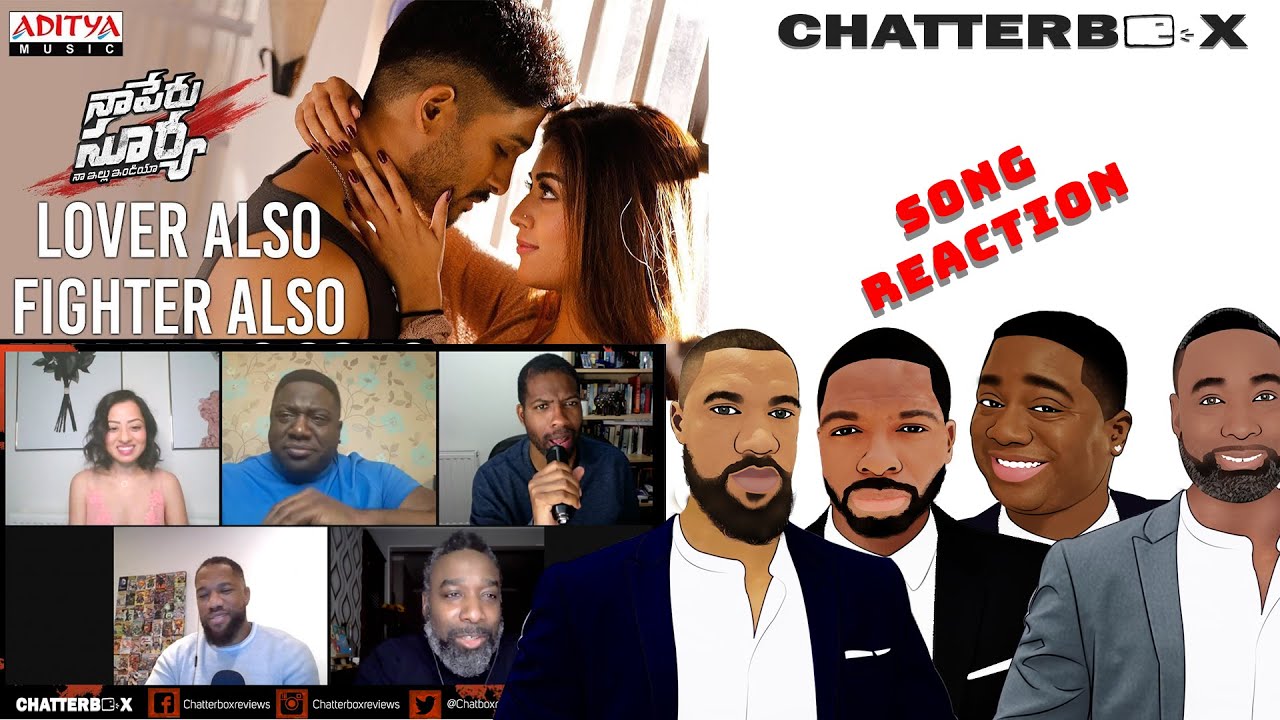 Lover Also Fighter Also Full Video Song  SONG REACTION | Chatterbox