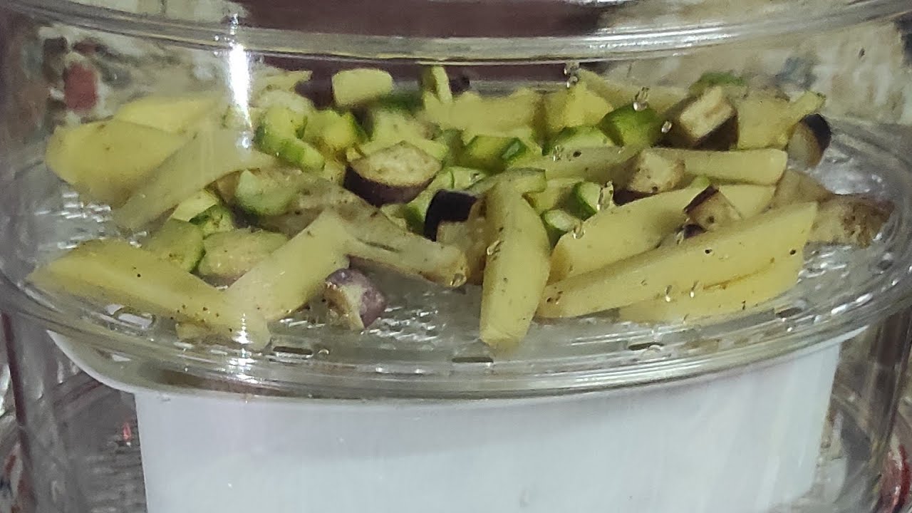 #تجربتي مع #جهاز_الطبخ_بالبخار.                                      تعالوا نشوف عملي ولا لأ 😋