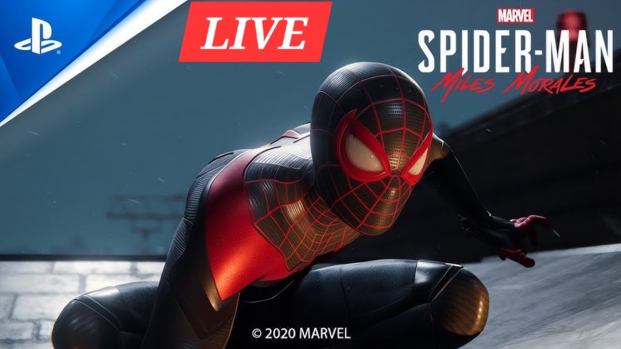 HUNT FOR TINKERER 😱 🕷️|Spiderman:Miles Morales Part 6 🕹️| Live Streaming #ps5 #spiderman #live