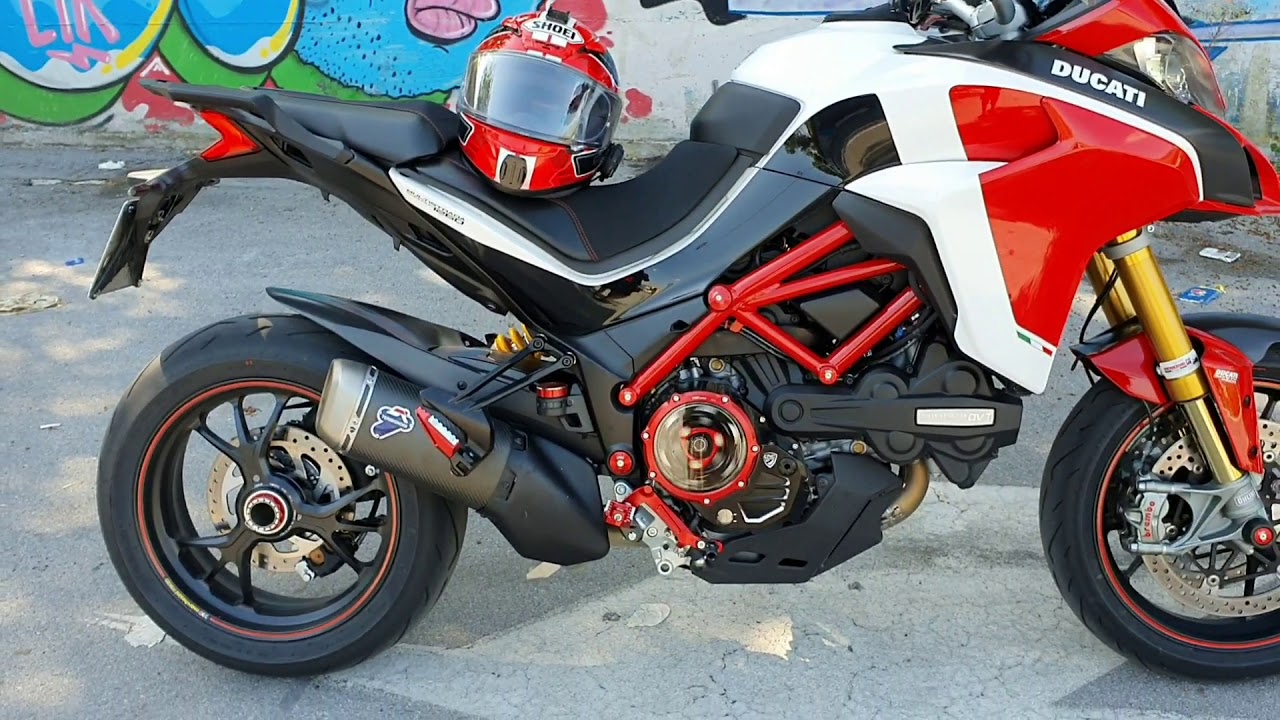 MULTISTRADA 1260 PP FULL DECAT MATTEO TAG'AMI start up and sound