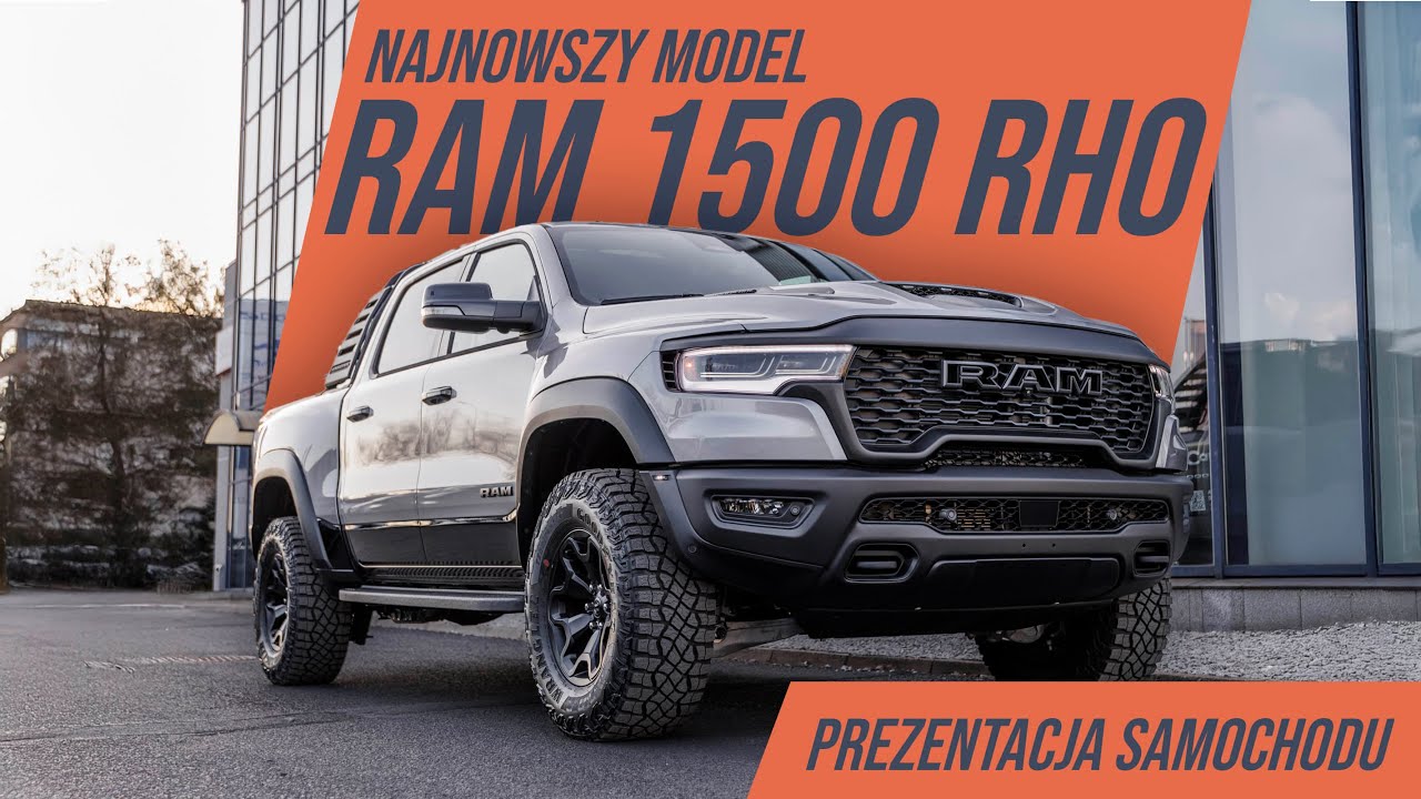 RAM 1500 RHO już w Polsce! Następca TRX-a! Hurricane Twin Turbo! 540 HP! Prezentacja modelu 2025!