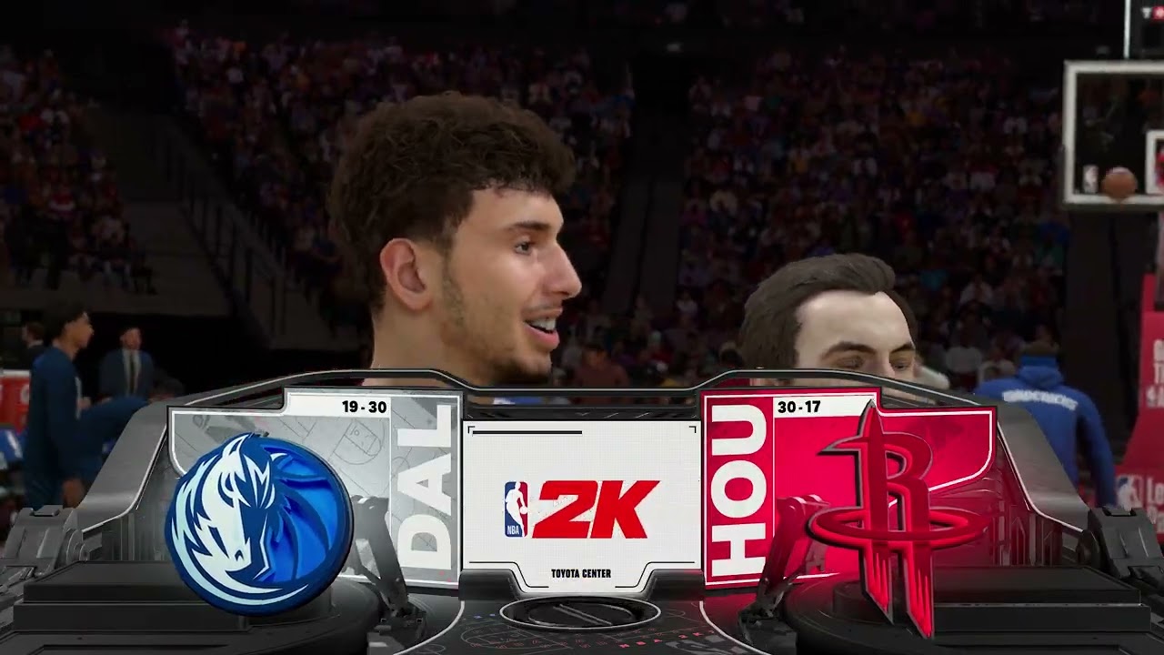 NBA 2K26 (Next Gen) - (New City Edition Uniforms) Dallas Mavericks vs Houston Rockets