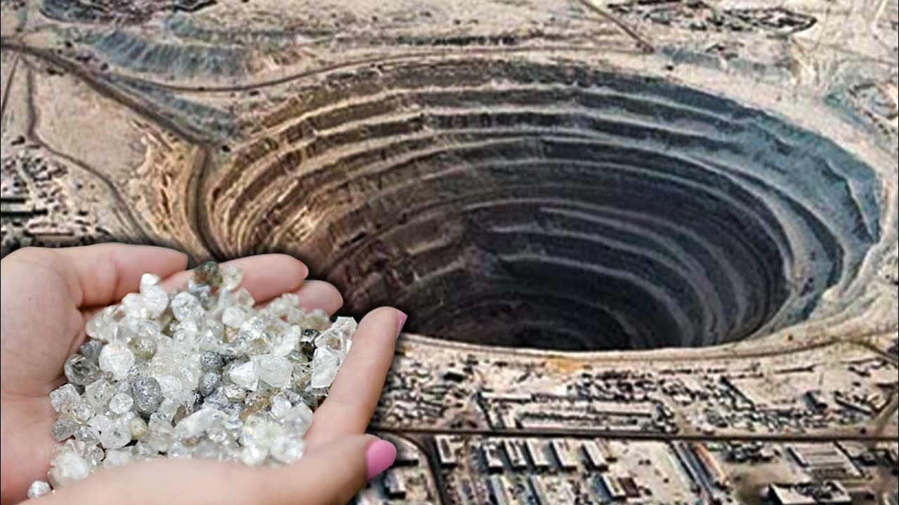 La mina de Diamantes m&aacute;s profunda del mundo
