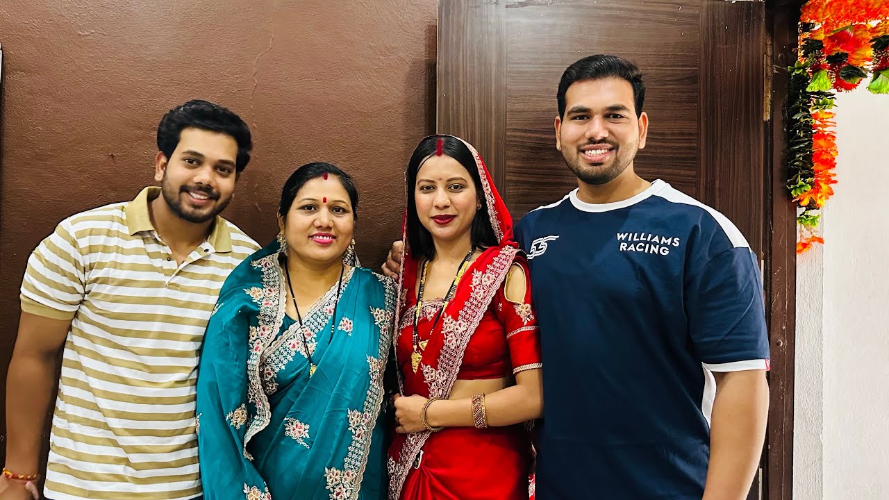 जाने की सारी तैयारी हो गई देखिए मम्मी और महक ने पहनी ये साड़ी 😍आज लाइफ का सबसे खूबसूरत पल है हमारा❤️
