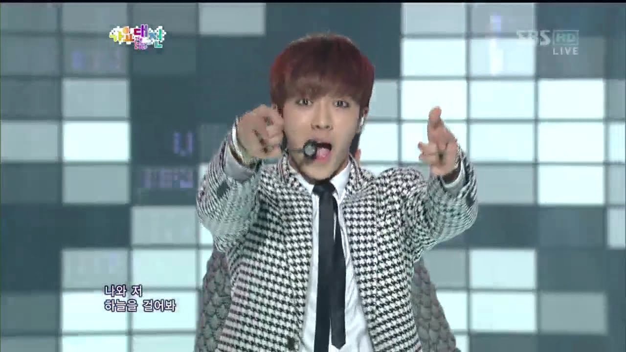 Зверь [Красивая ночь] @SBS 2012 가요 대전 Цвет K-pop 20121229