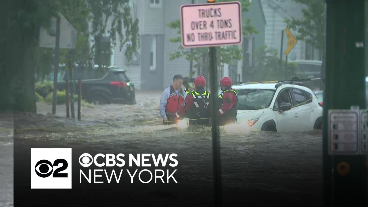 Live: Flash flooding causing damage across Tri-State Area - team coverage