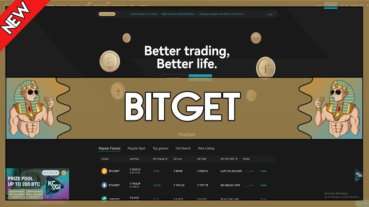 BITGET English Review - Better trading, Better life.
