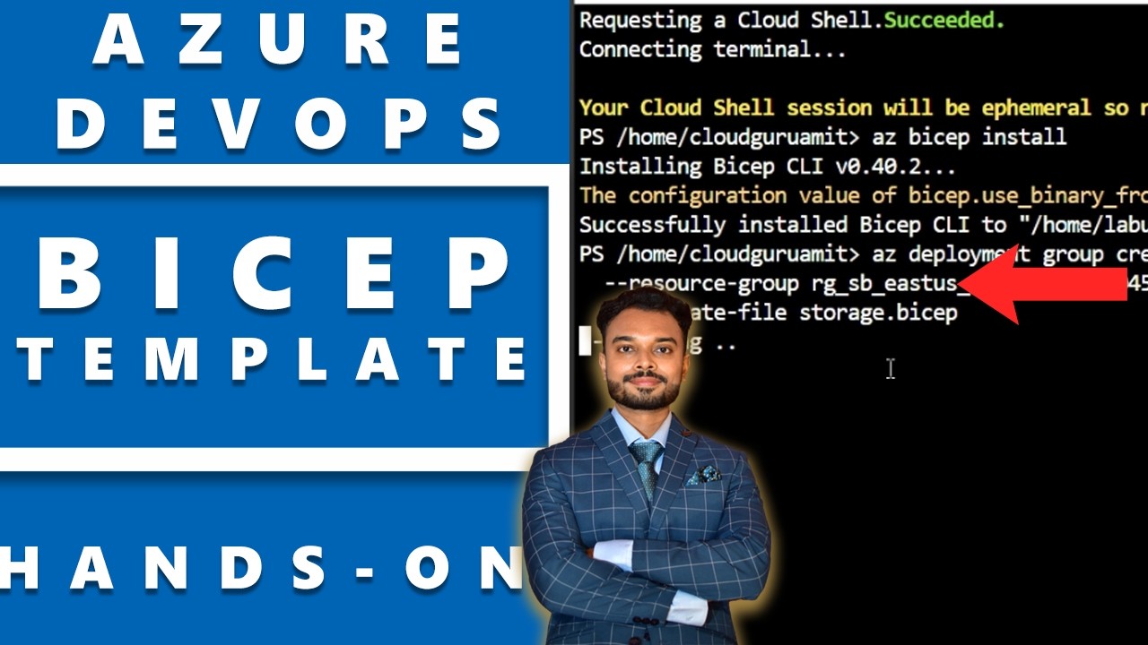 Bicep Template Azure DevOps Практическое руководство