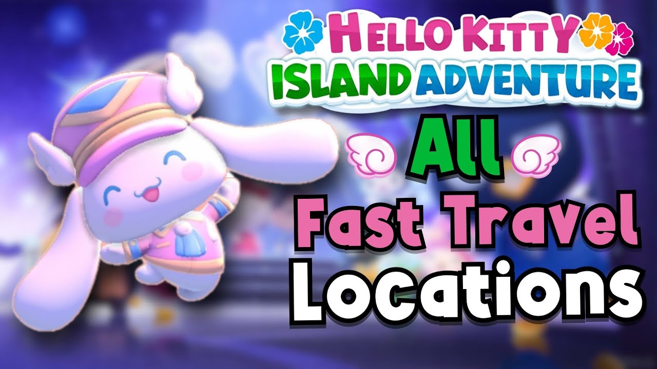 All Mailbox Fast Travel Locations Guide in Hello Kitty island Adventure