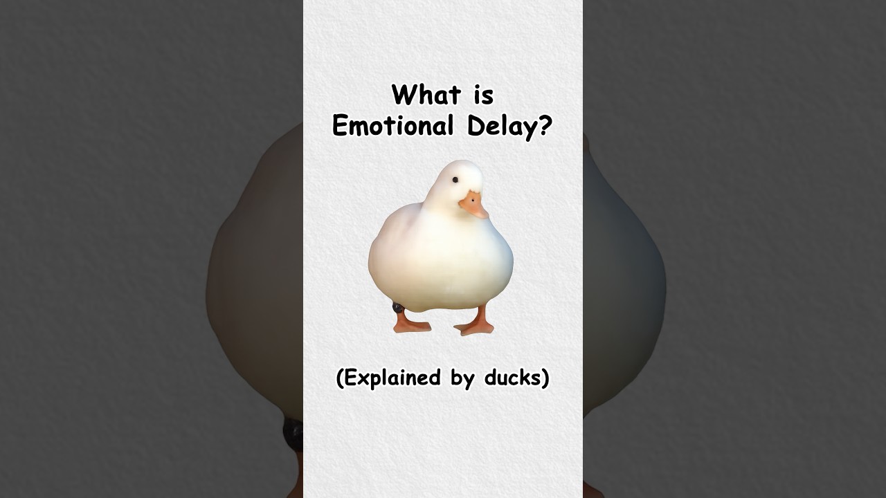 Was ist emotionale Verz&ouml;gerung? (erkl&auml;rt von Enten)