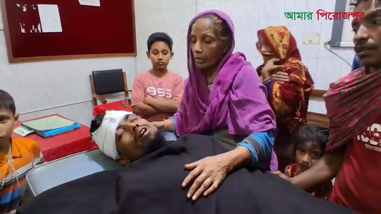 নাজিরপুরে কিশোর গ্যাংয়ের হামলায় যুবক আহত