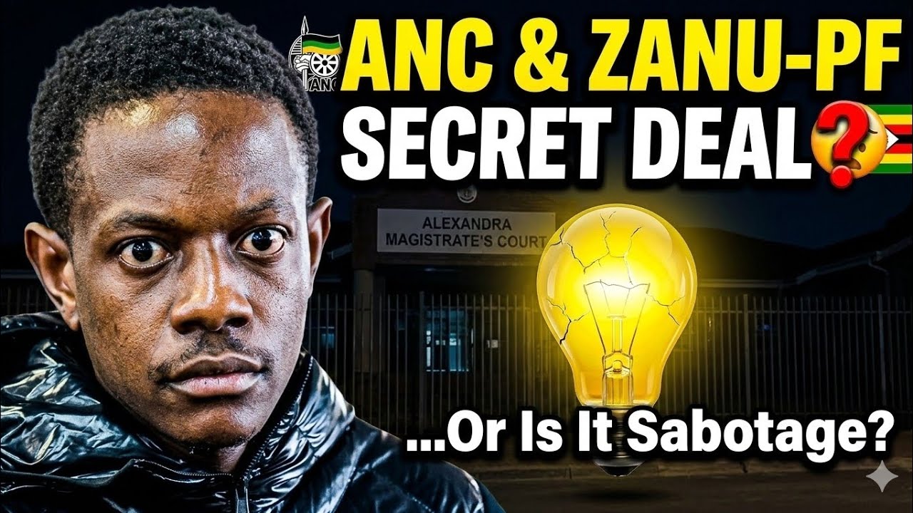 ANC & ZANU-PF SECRET DEAL? 🤫 Why the Bellarmine Chatunga Mugabe Case Is Stuck in the Dark