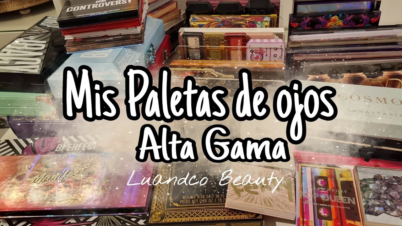 Mi Colección de paletas de ojos 2024 ✨️ Alta gama