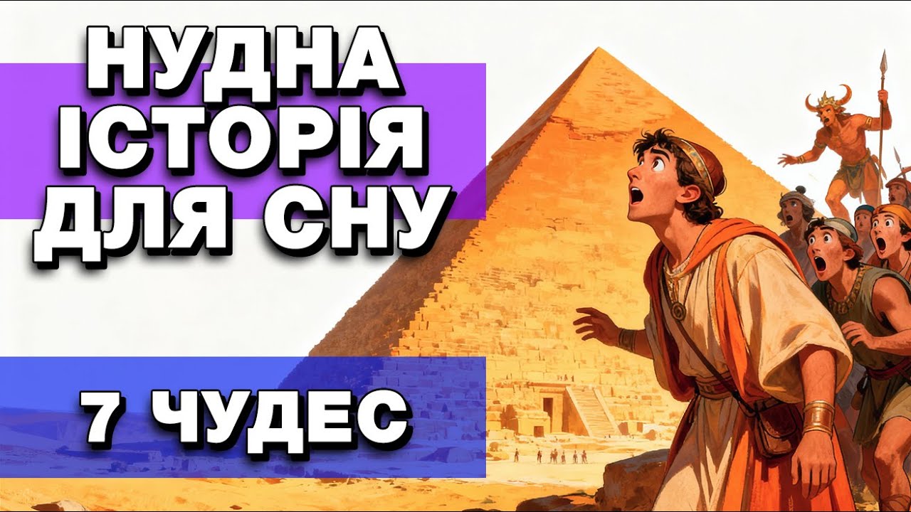 Історія для сну | 7 чудес світу: як будували неможливе