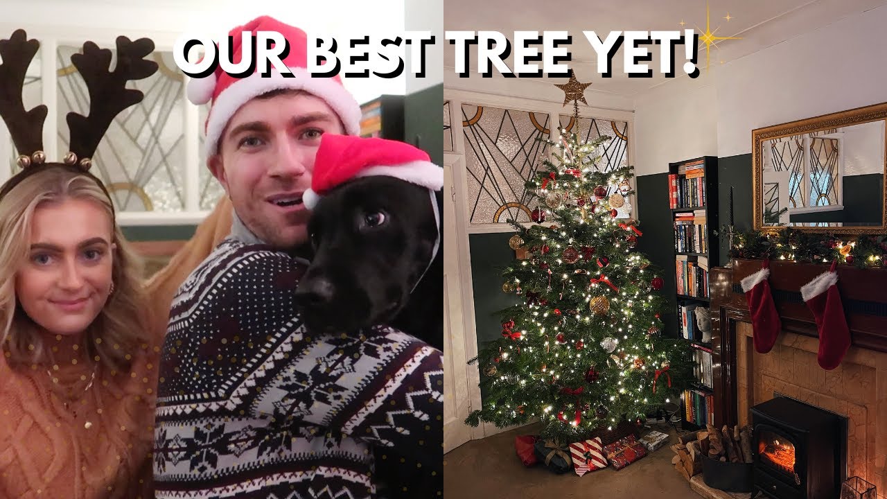 OUR BEST TREE YET! | TRADITIONAL CHRISTMAS DECOR | VLOGMAS DAY 1