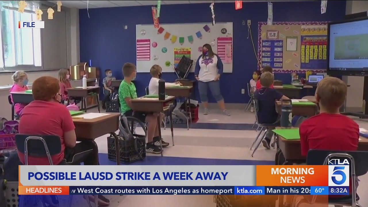 Major Los Angeles Unified School District strike could happen next week