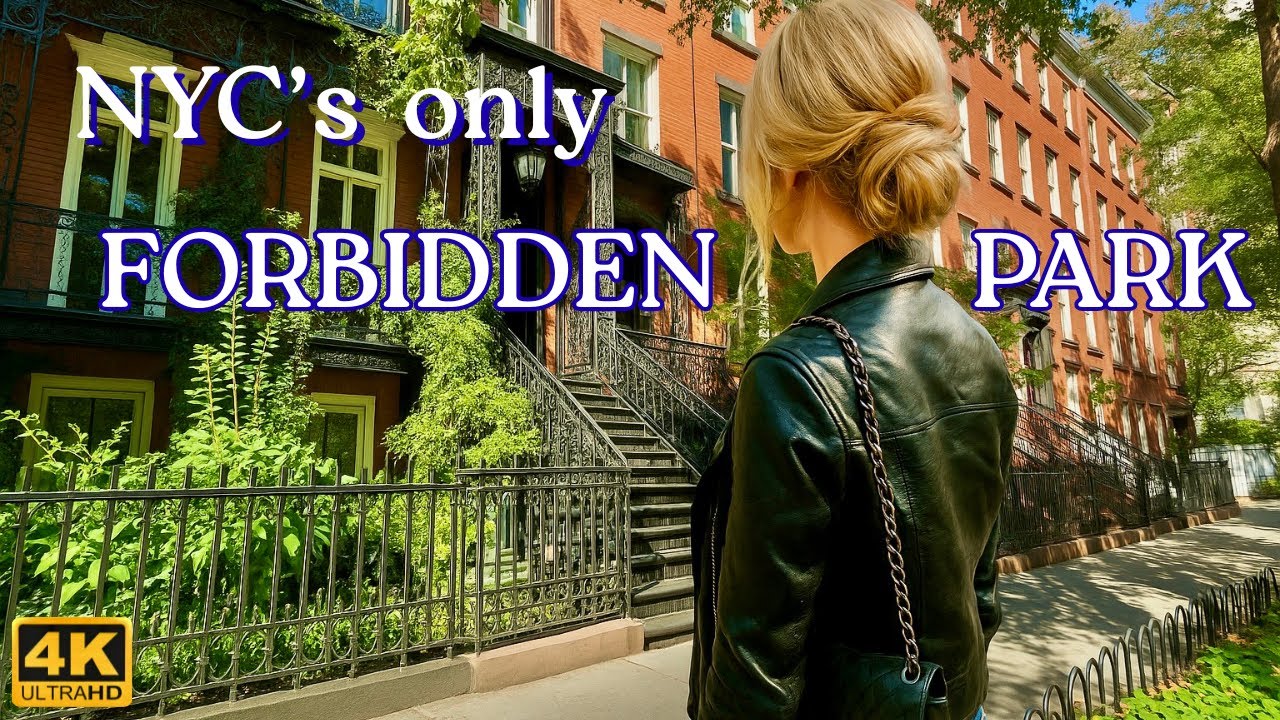 Gramercy Park New York City: The Only Private Park in Manhattan | 4K Walking Tour