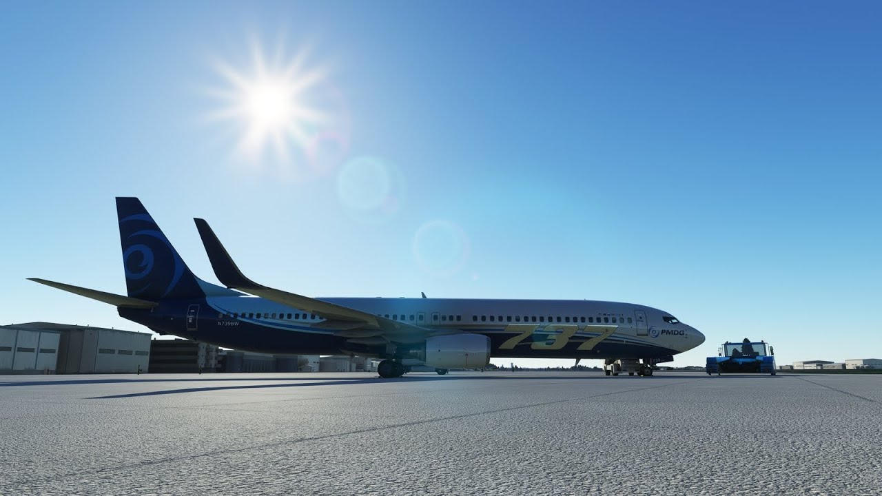 Beginners guide to starting the PMDG Boeing 737-900 from cold and dark in Microsoft Flight Simulator