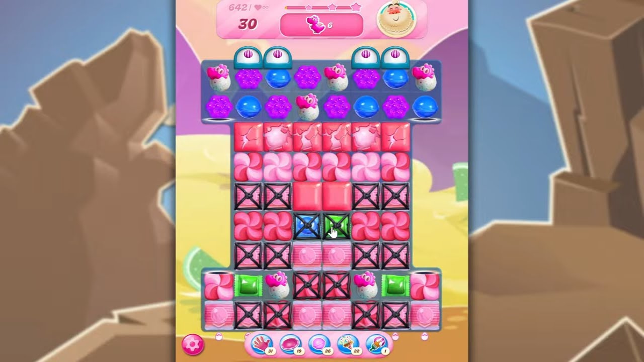 Candy Crush Saga LEVEL 642 NO BOOSTERS (new version)🐟☑️