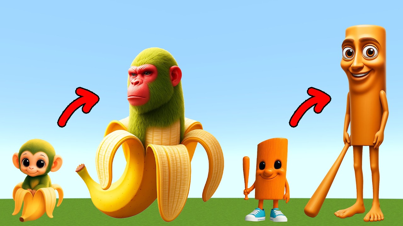 EVOLUTION OF ITALIAN BRAINROT ANIMALS