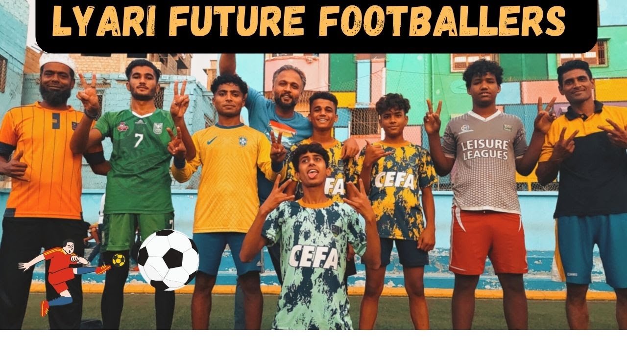 Lyari loves to play football | The future football players of Pakistan