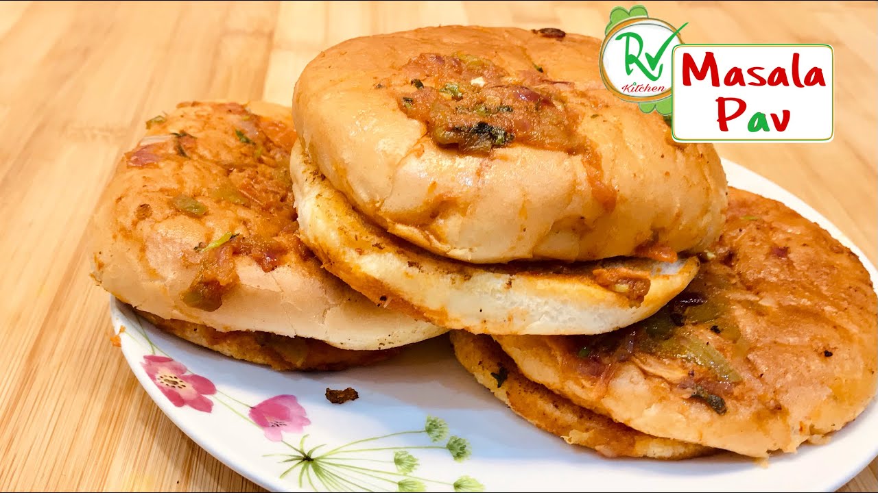 Masala Pav/ Mumbai Style Masala Pav