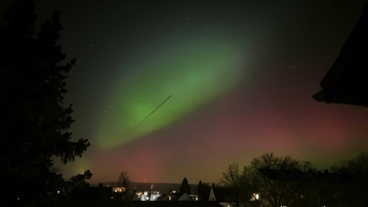 Polarlicht mit dem pulsierenden RAGDA-Phänomen 19.01.26 Taunus/Hessen