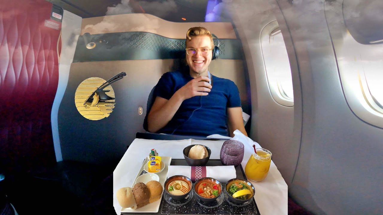 Полный обзор Qatar Airways Qsuite