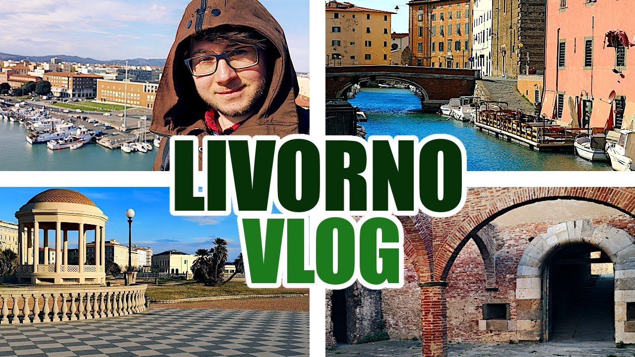 Piękny port, wielka forteca i mała Wenecja! LIVORNO Włochy Vlog