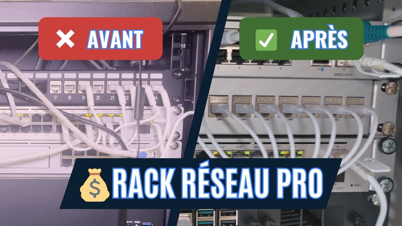 J'installe mon rack UniFi complet : UDM Pro + Switch 24 ports | Transformation Ep.3