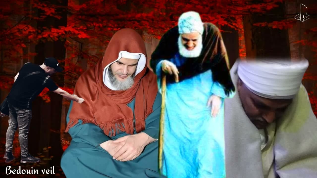 الشيخ محمد غازي  ( حلاوة وحبة فول عند سيدي البحراوي ) تصميم عادل المغازي الخمار البدوي 2023
