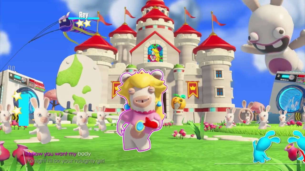 Just Dance 2018 Unlimited Naughty Girl alternativa  (Rabbid Peach)