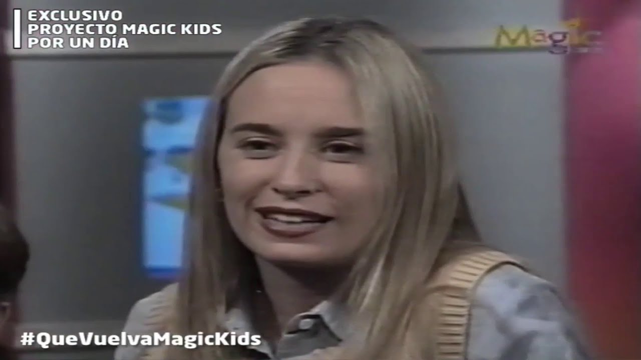 Gaby Roife conduce A Jugar con Hugo - Magic Kids (Abril 1998)