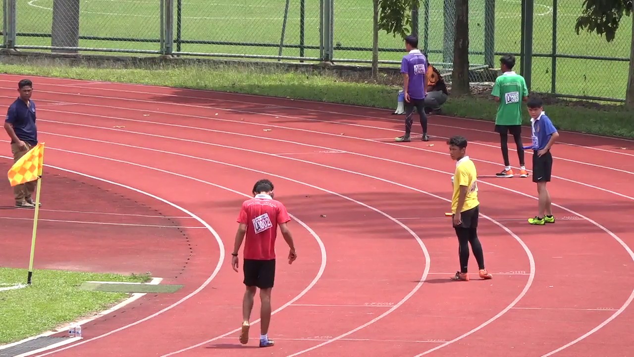 SMKSH - 4x100m Perempuan & Lelaki A - perlumbaan lari - Seri Hartamas
