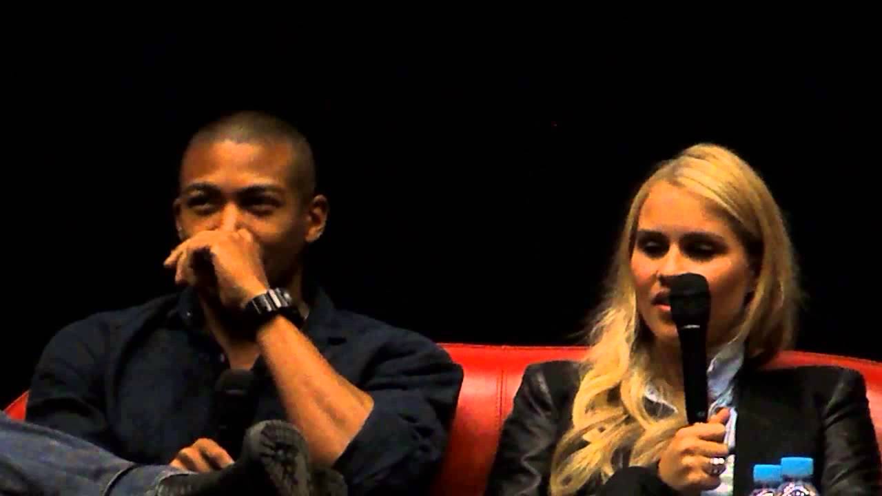 Charles Michael David & Claire Holt's Q&A  - BMIF2 (Paris 25/05/14)