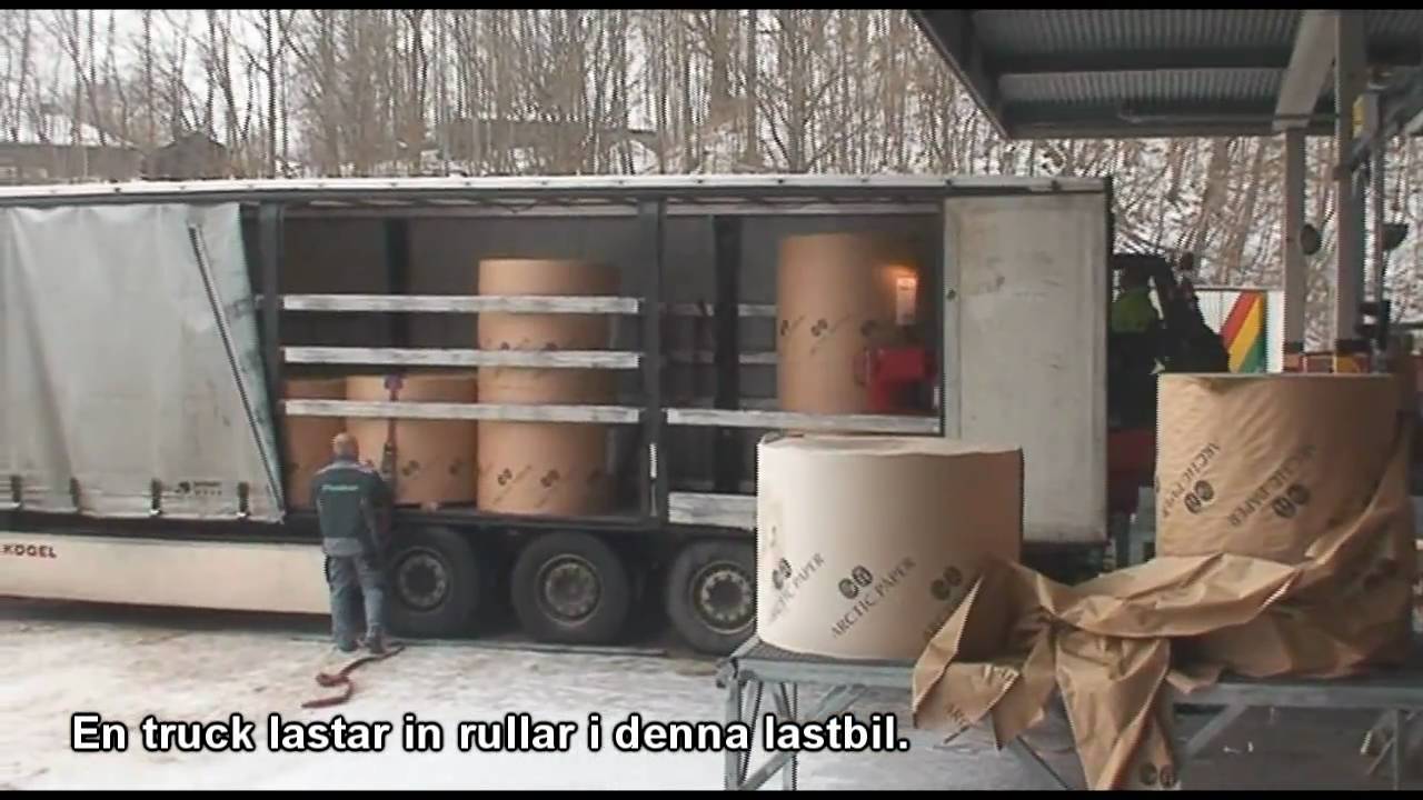 How paper is made / Hur man gör papper