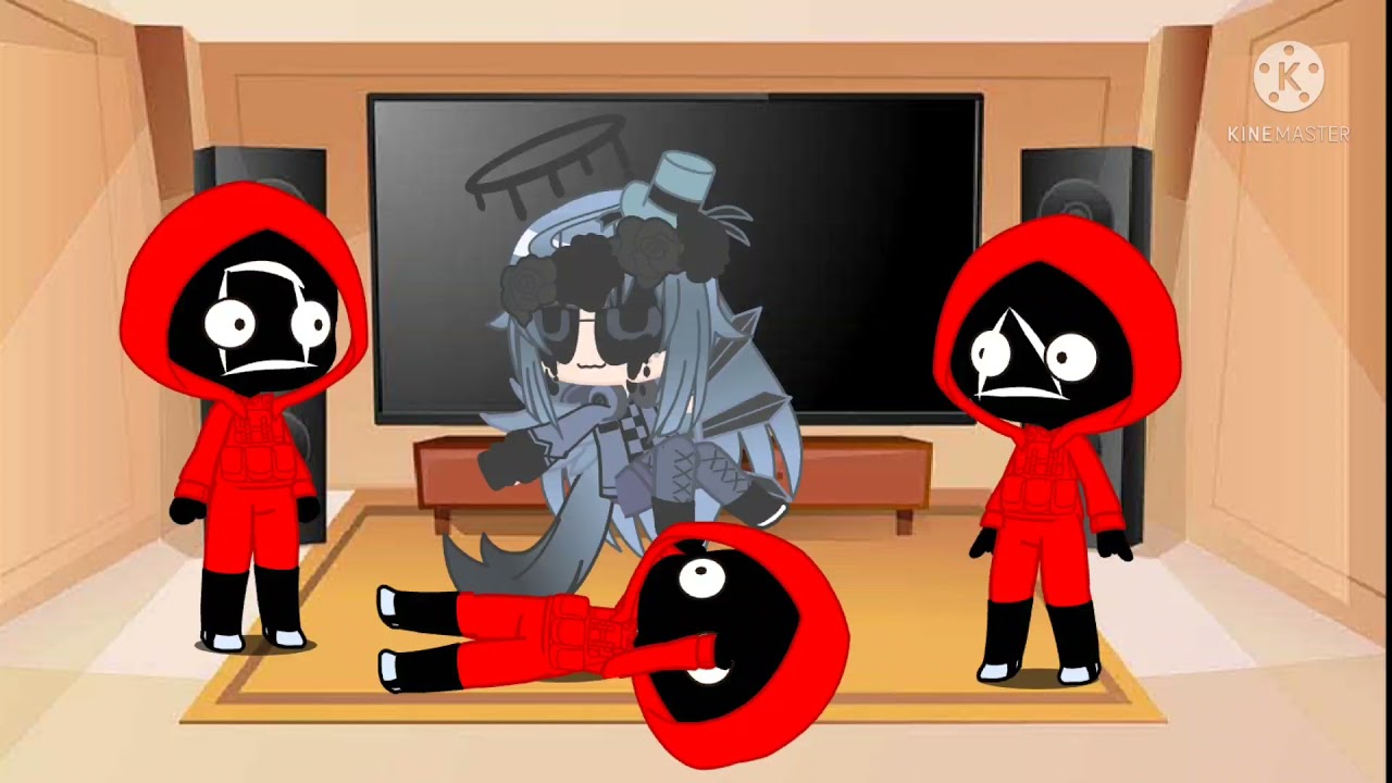 Squid game Guards react to ??? (READ DESC)