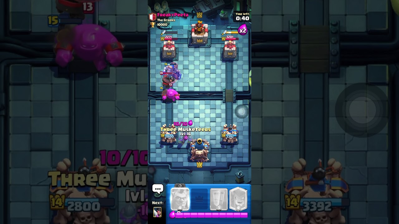 🎯 One Musketeer = FULL Tower Damage! Opponent Paid the Price 💥 | Clash Royale