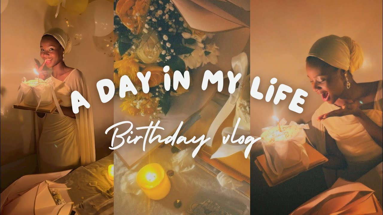 Birthday vlog: préparatifs, shooting photo, activités
