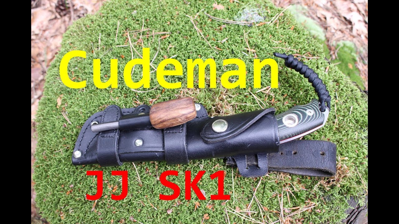 Review Cudeman JJ SK1 (deutsch) - Bushcraft - Survival - Messer - Pfälzerwald