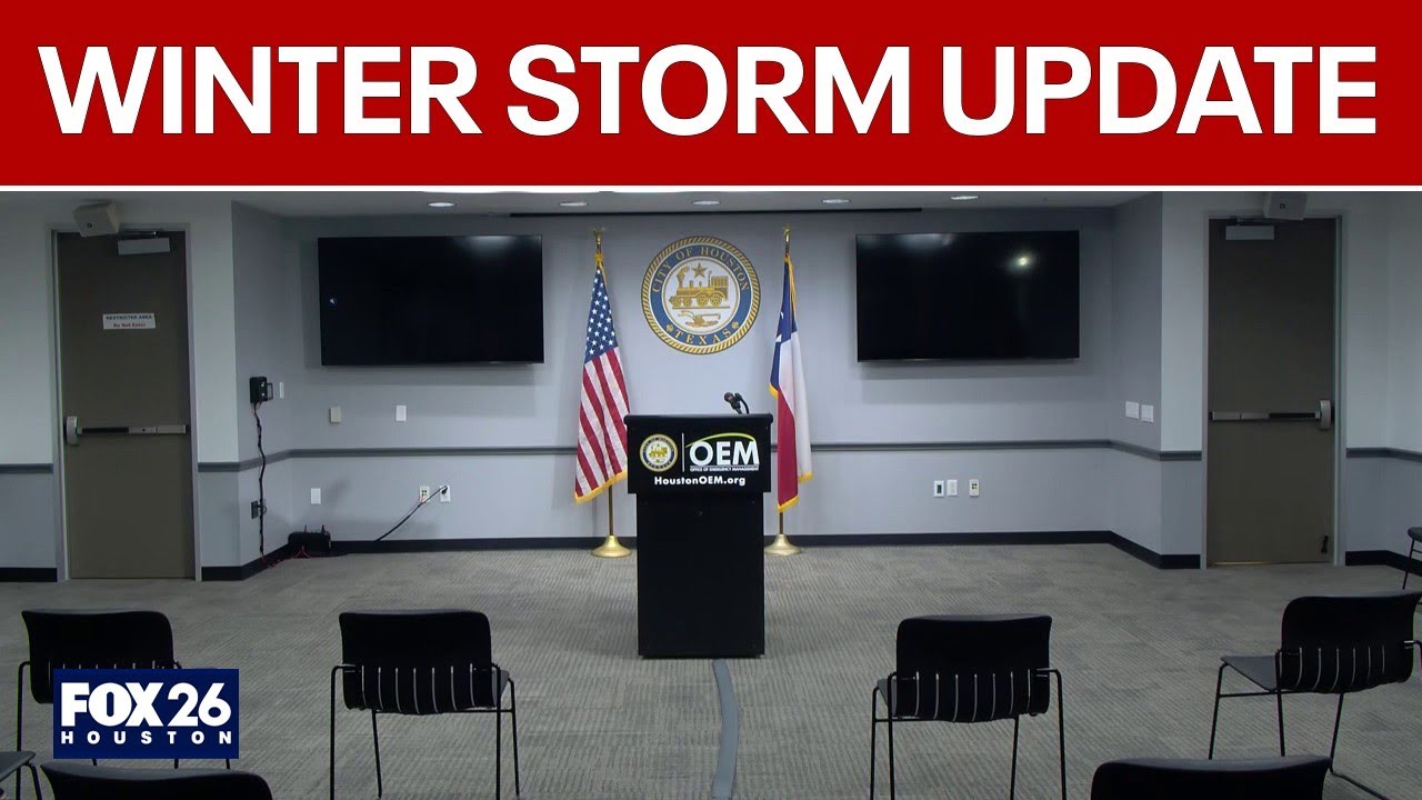 Houston Winter Storm Update: Mayor John Whitmire speaks