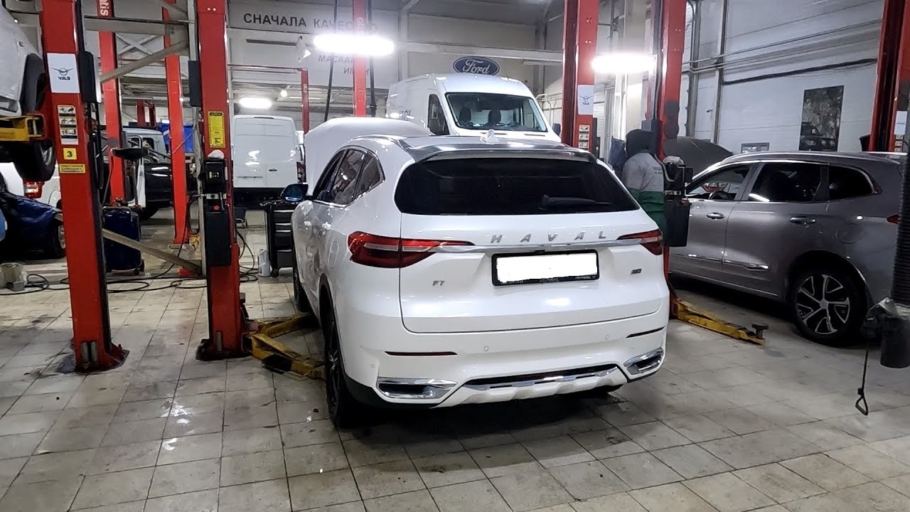 HAVAL F7  Заржавел!!! Прохожу ТО 60