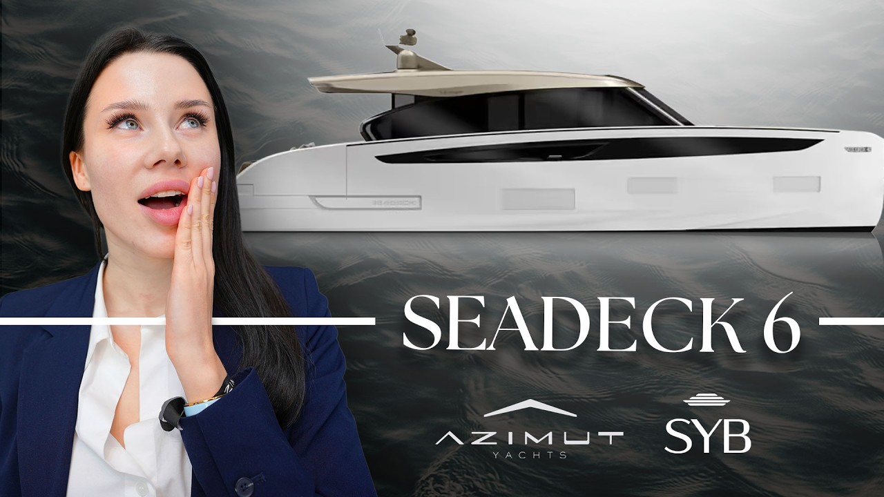 Inside the New AZIMUT Seadeck 6 | Full Tour & First Look