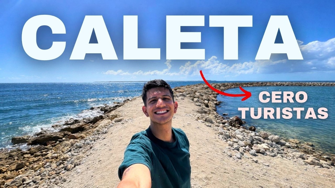 La PLAYA MÁS LOCAL de la ROMANA | casi no hay turistas
