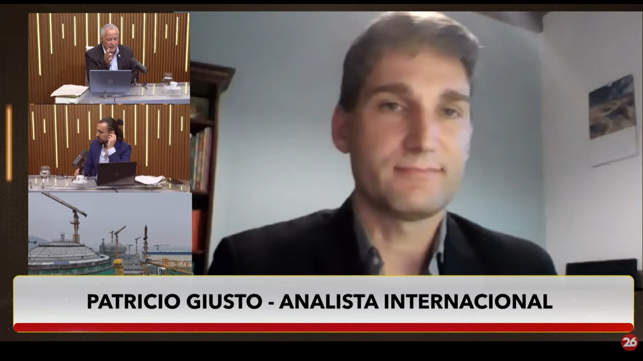 Patricio Giusto en Canal 26: 